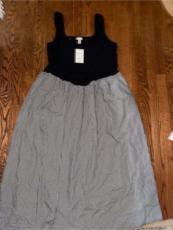 a new day Dresses & Skirts - a new day checkered maxi dress w/ pockets!